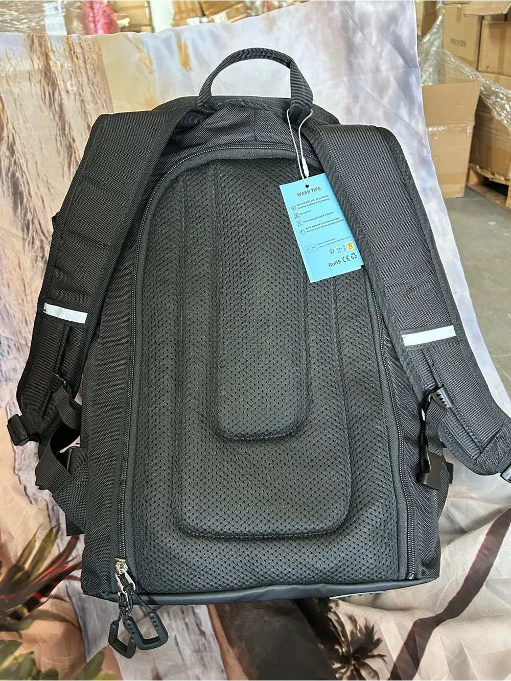 Men's Ski Boot Backpack - Black